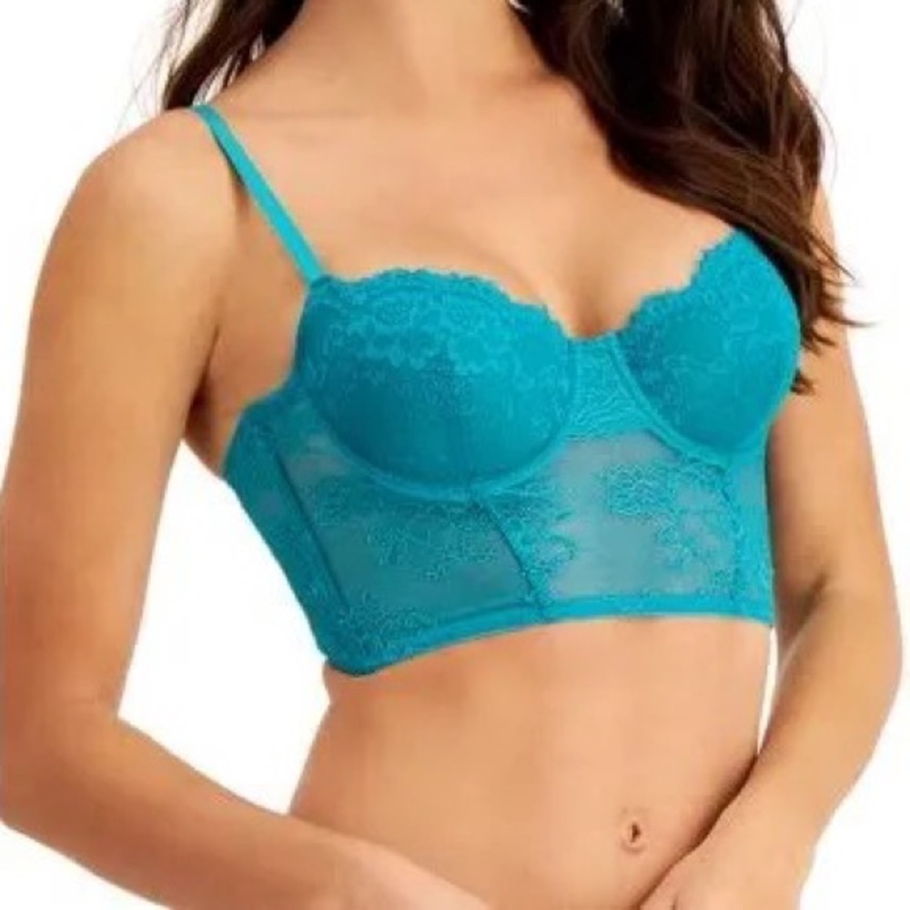 INC International Concepts' pretty lace bustier